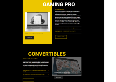 Proyecto Web Portátiles Pc