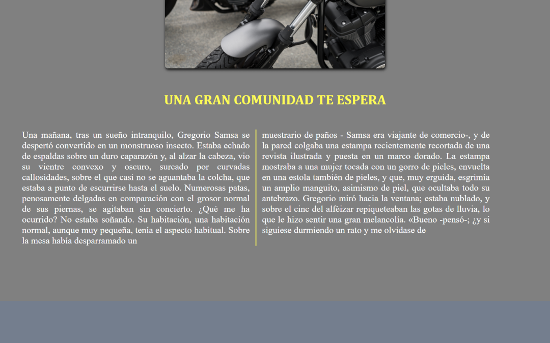 Proyecto Web Moteros